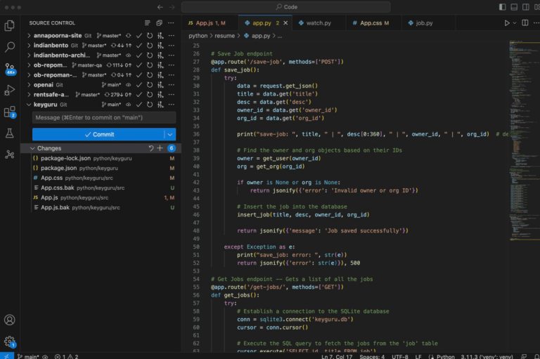 ChatGPT generated code